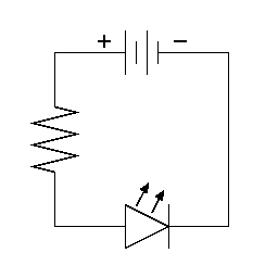 simple resistor circuit
